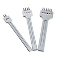 thumbnail image 1 of 3pcs Diy Kit de herramientas de perforación de agujeros de cuero Artesanía de cuero Perforadora de agujeros de garra Costura Macarena Punzones de agujero de artesanía de bricolaje, 1 of 8