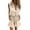Khaki, variant on hotojiny Women's Sleeveless Romper Plus Size Loose Button Collar Short Jumpsuits Drawstring Waist Ruffle Hem Beach One-Piece Clothes