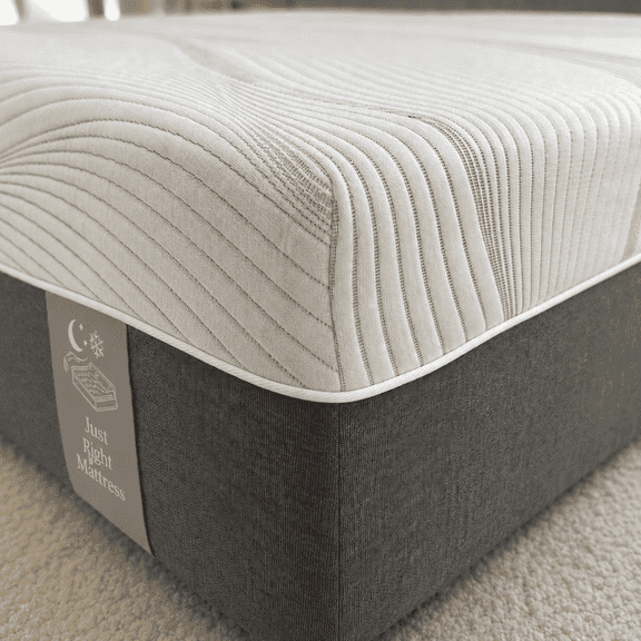 NightyNight 8 inch Twin Mattress Green Tea Infused Memory Foam, Non-Slip Bottom with Washable Cover for Cooling Comfort Sleep