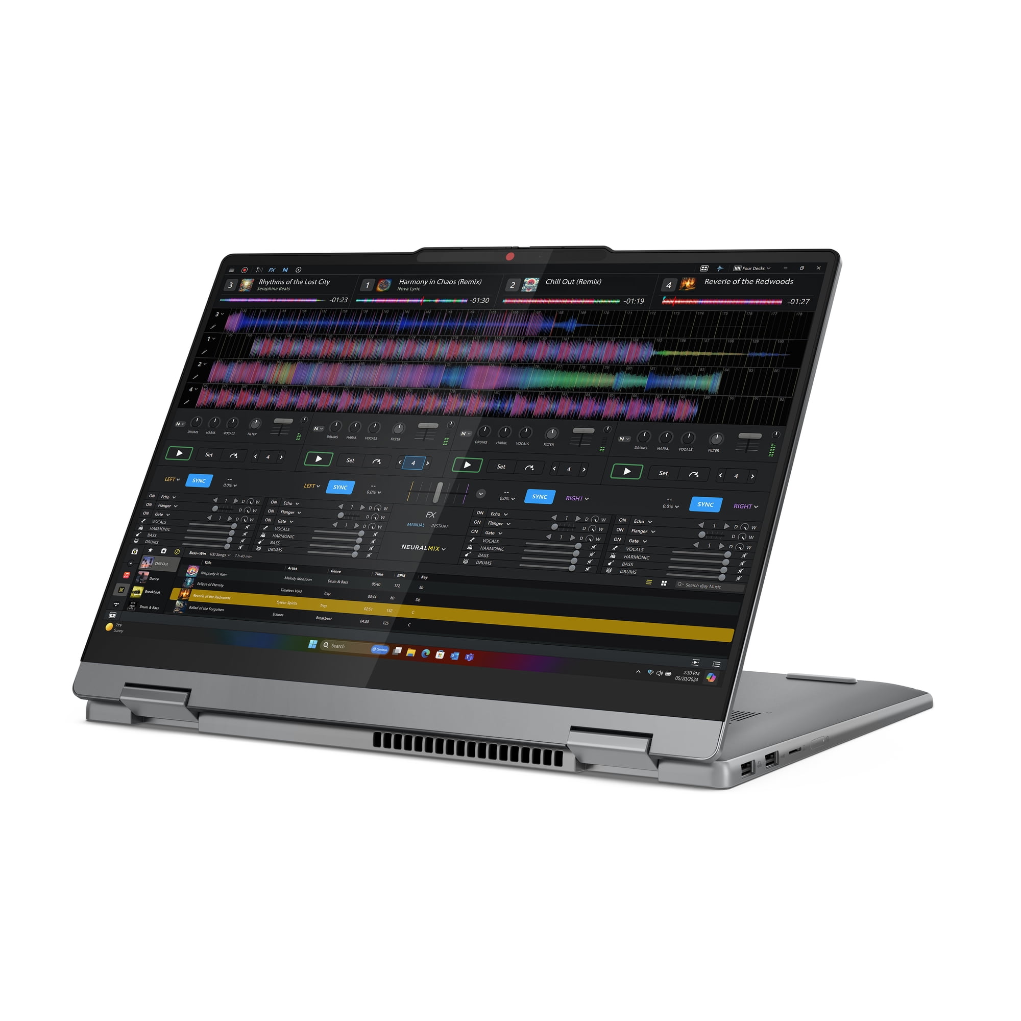 Open Box Lenovo Ideapad 5x 2-in-1 14" WUXGA OLED Touchscreen Copilot+ PC Qualcomm Snapdragon X Plus 16GB/ 1TB SSD Luna Grey 83GH0009US
