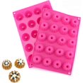 thumbnail image 2 of Molde para hornear de silicona antiadherente resistente al calor, moldes para mini pasteles Bundt de silicona flexibles y duraderos, fáciles de limpiar, calidad superior, divertidos y versátiles, 2, 2 of 8