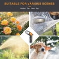 thumbnail image 2 of 4 In 1 Hose Water Sprayer Adjustable Car Washer Garden Spray Portable High Pressure Sprinkler Nozzle Garden Water, 2 of 7