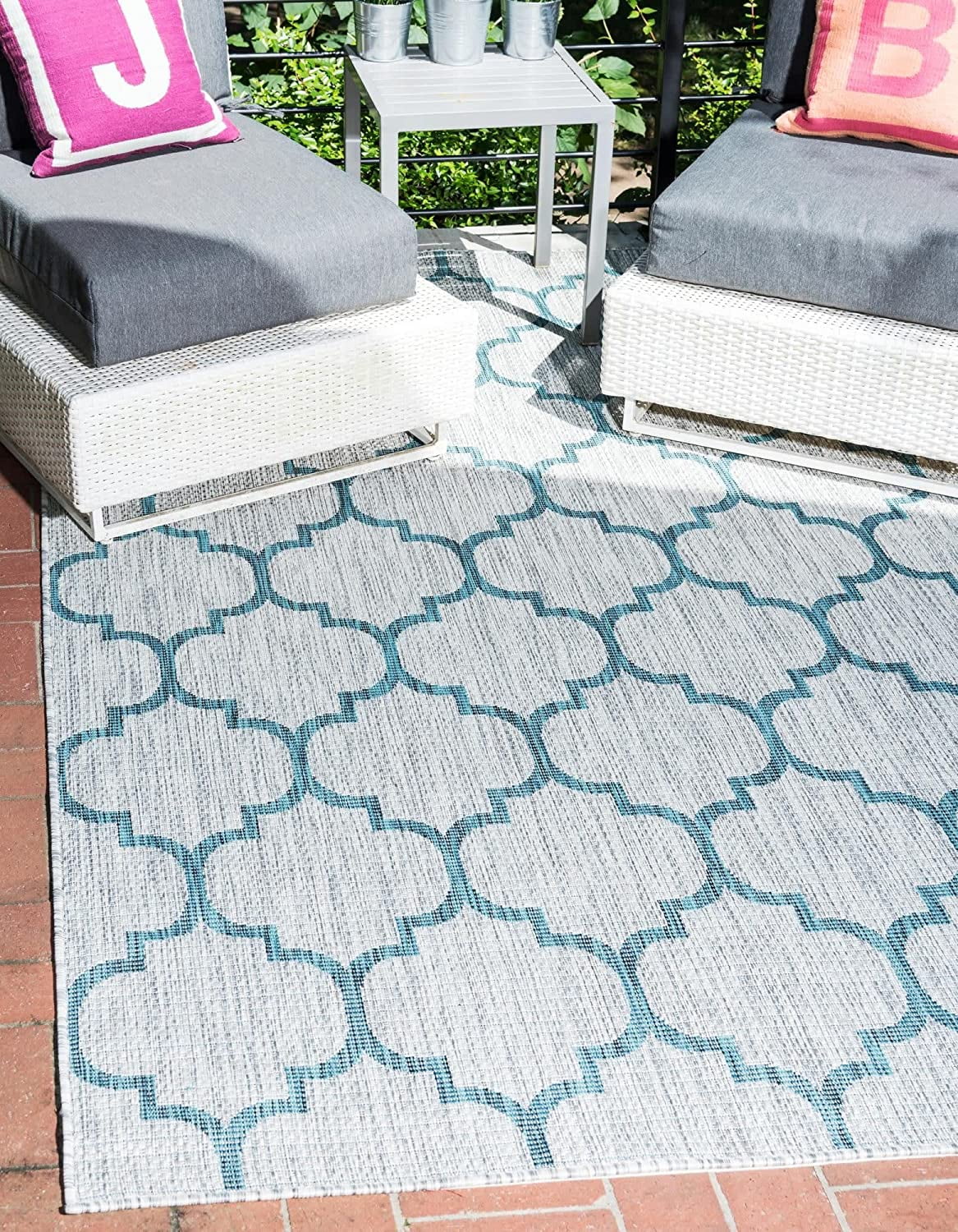 Unique Loom Trellis Outdoor Rug