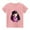 Pink, variant on 2025 New Summer Short Sleeve Tops Girls Printed Pattern T-Shirt with Short Sleeves for Children in the Back Of School Season Round Neck Half Sleeve Casual Versatile Graphic Tees Girls