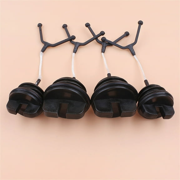 Gas Petrol Fuel Oil Tank Cap Set for Husqvarna 50, 51, 55, 55 Rancher Chainsaw Parts