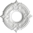 thumbnail image 5 of Ekena Millwork 10"OD x 3 1/2"ID x 3/4"P Attica Thermoformed PVC Ceiling Medallion (Fits Canopies up to 4 1/8"), Metallic Champagne Bronze, 5 of 10