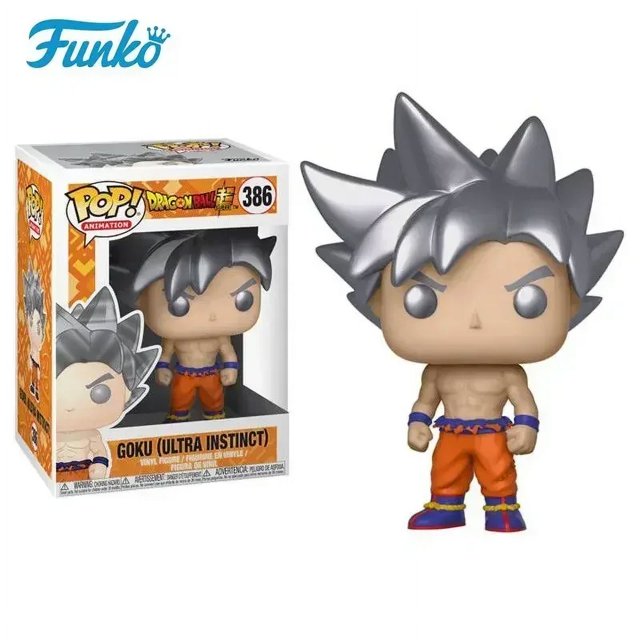 Funko POP Dragon Ball Z SUPER SAIYAN GOKU 563# ULTRAL 386# VEGETA 758# TRUNKS KRILLIN Vinyl Action Figure Collectible Model Toys