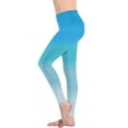 thumbnail image 1 of TIMIFIS Plus Size Yoga Pants for Women Workout Leggings for Women Tummys Control High Waisted Yoga Pants Gradient Color Athletic Running Cycling Tights - Spring/Summer, 1 of 3