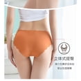 thumbnail image 4 of Delna Ropa Interior De Seda De Hielo Sin Costuras Para Mujer Entrepierna De Algodón Puro Transpirable Para Adolescentes , Calzoncillos , Pantalones De Cintura Media Gran Tamañopangjing, 4 of 4