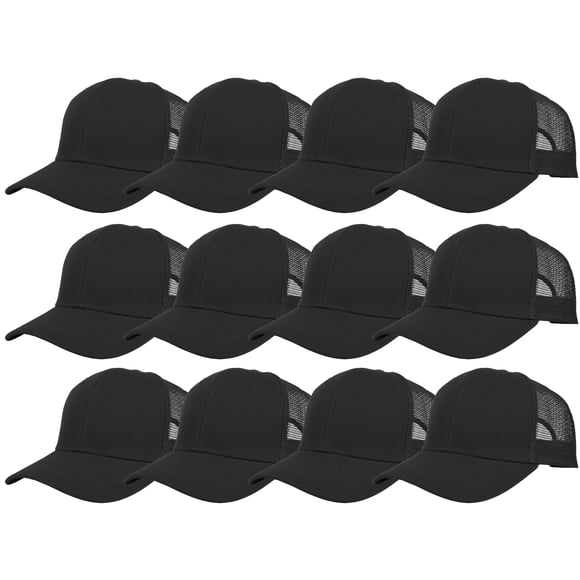 Gorra Gelante Mesh Trucker Baseball con estructura frontal negra