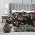 thumbnail image 4 of Roman Reigns Blanket, Super Soft Throw Blanket, Cozy Flannel Blankets For Boys Girls, Warm Blankets For Couch Sofa Bed, 80"X60", 4 of 7