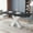 Black Table with White support, variant on Sumdeal Modern Coffee Table Faux Marble White Desktop Rectangular Center Table Tea Table Accent Furniture for Living Room Simple Assembly 47.24''D x 25.59''W X 18.11''H,Gray