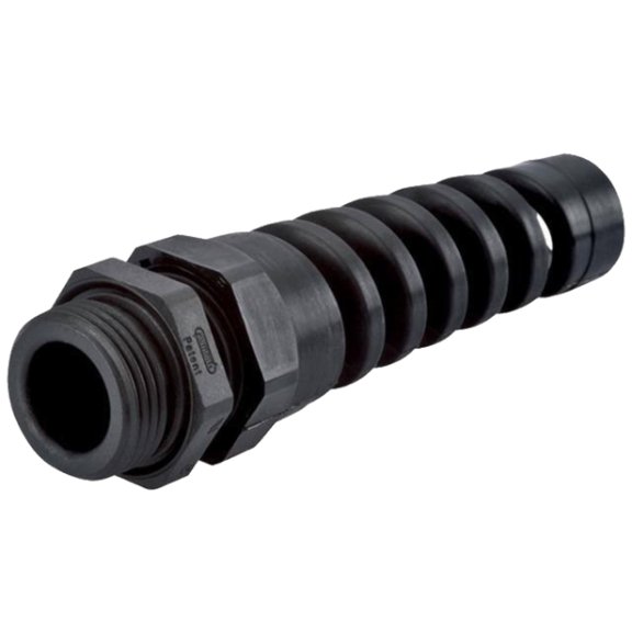 CF16AA-BK Cable Gland 0.39 ~ 0.55 (10.0mm ~ 14.0mm) Polyamide (PA66), Nylon 6/6 PG16 Black
