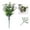 White, variant on Artificial Violet Flowers with Grass Stems - Realistic Silk & Plastic Spring Décor for Wedding Centerpieces, Wall Wreaths, and All-Season Home Accents (Hypoallergenic, UV-Resistant)