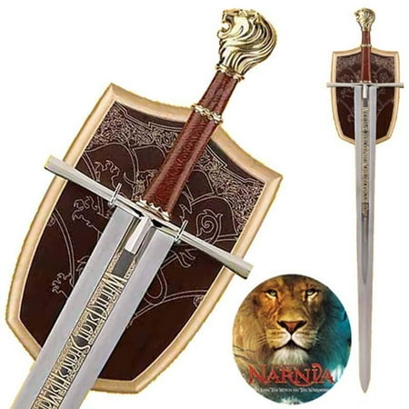 Wall Swords - Chronicles Of Narnia Deluxe Prince Sword Replica w Wall Plaque Collectible
