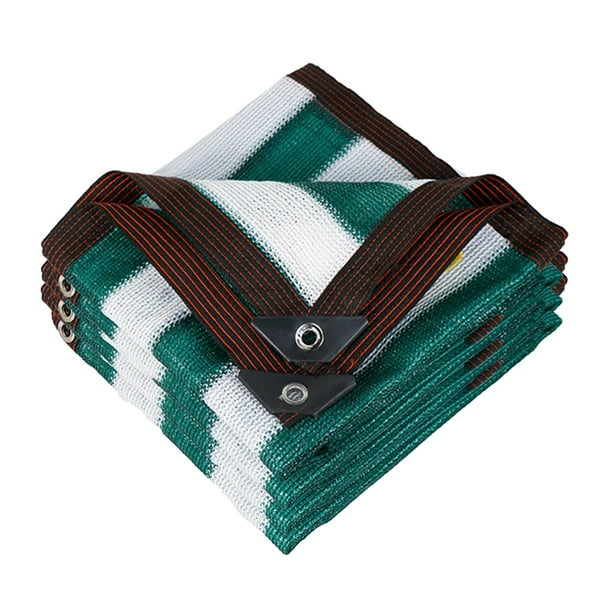 Sombrilla de malla resistente y fácil de usar, red para sombra, resistente al viento, para exteriores 2mx5m Zulema Red de sombra