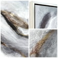 thumbnail image 4 of Empire Art Direct Flood Textured Metallic Hand Painted Framed Wall Art, 36" x 36" x 1.5", Ready to hang, 4 of 11