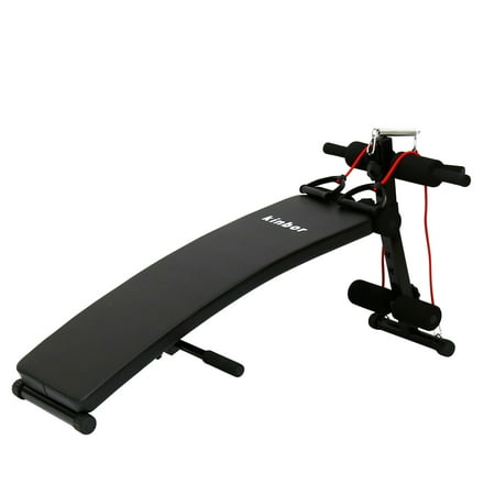 Kinbor Sit Up Bench Adjustable Workout Abdominal Exercise Bench