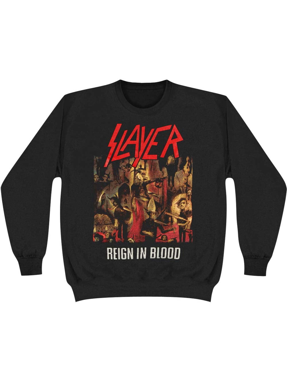 slayer reign in blood hoodie