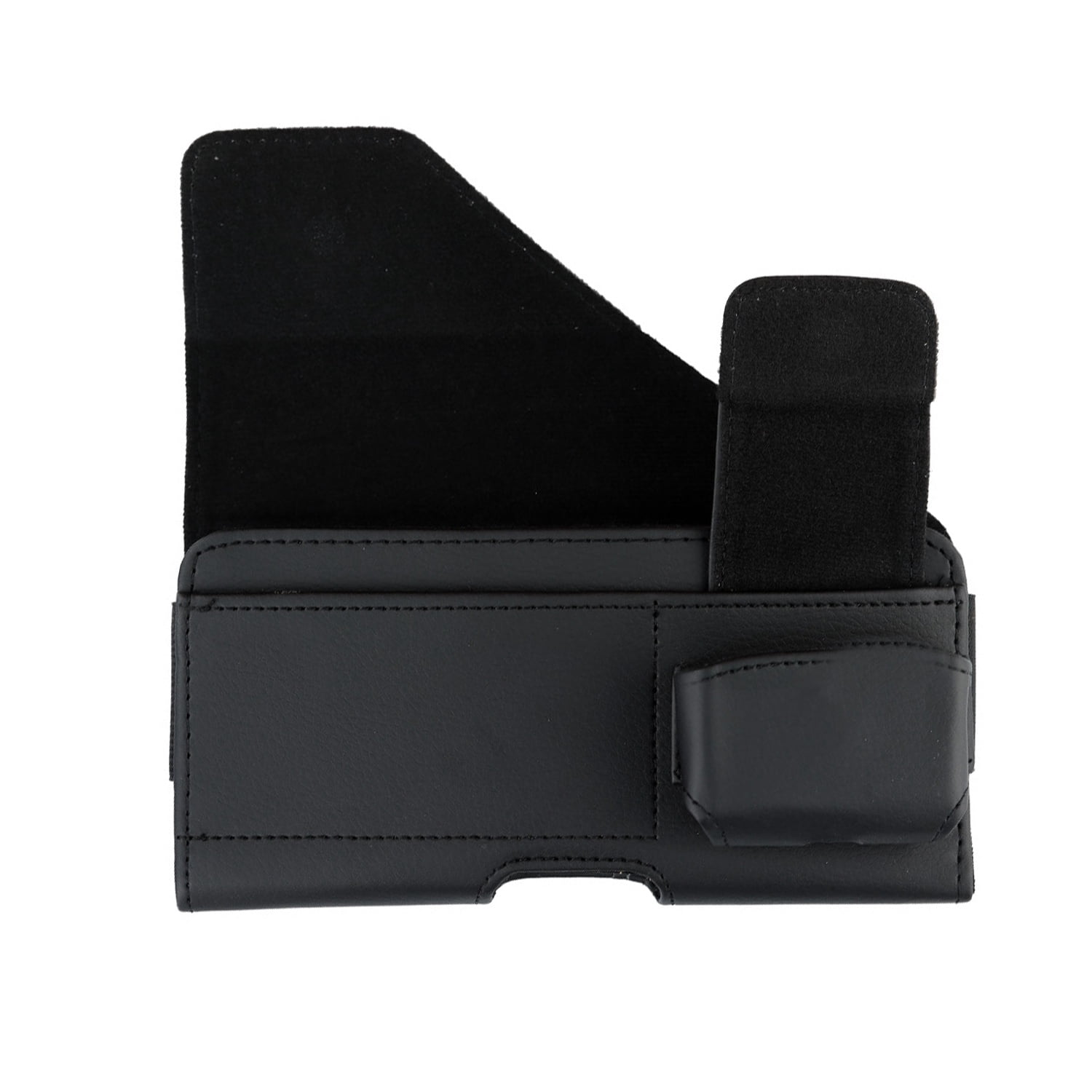 EVO 6.9" Horizontal Nylon Pouch Case with Earbuds Leather Pouch For Devices