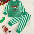 thumbnail image 2 of CAUYDY 3 6 9 12 18 Months 1-5T Preemie Boy Outfits Newborn Long Sleeved Pullover and Sweatpants 2PCS Clothing Set Fall Winter Autumn Gift for Infant Light Green for Sizes 2-3 Years, 2 of 9