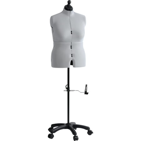 Dritz Celine Standard Plus Dress Form Full Figure-(C:45-53", W: 38-46", H:47-54", FOB: MI)