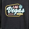 thumbnail image 3 of Instant Message - Las Vegas - Women's Lightweight French Terry Long Sleeve Shirt, 3 of 6