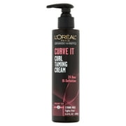 L'Oreal Paris Advanced Hairstyle CURVE IT Curl Taming Gel Cream, 6.8 Fl Oz