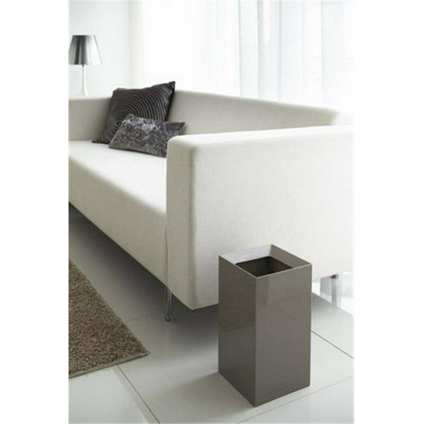 Yamazaki Home Veil Square Trash Can GY - Walmart.com ...