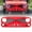 Red, variant on AMERICAN MODIFIED Hawke Grille for 2007-2018 Jeep Wrangler JK