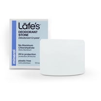 Lafes Natural Crystal Mineral Deodorant Stone, Unscented, 5.5 oz