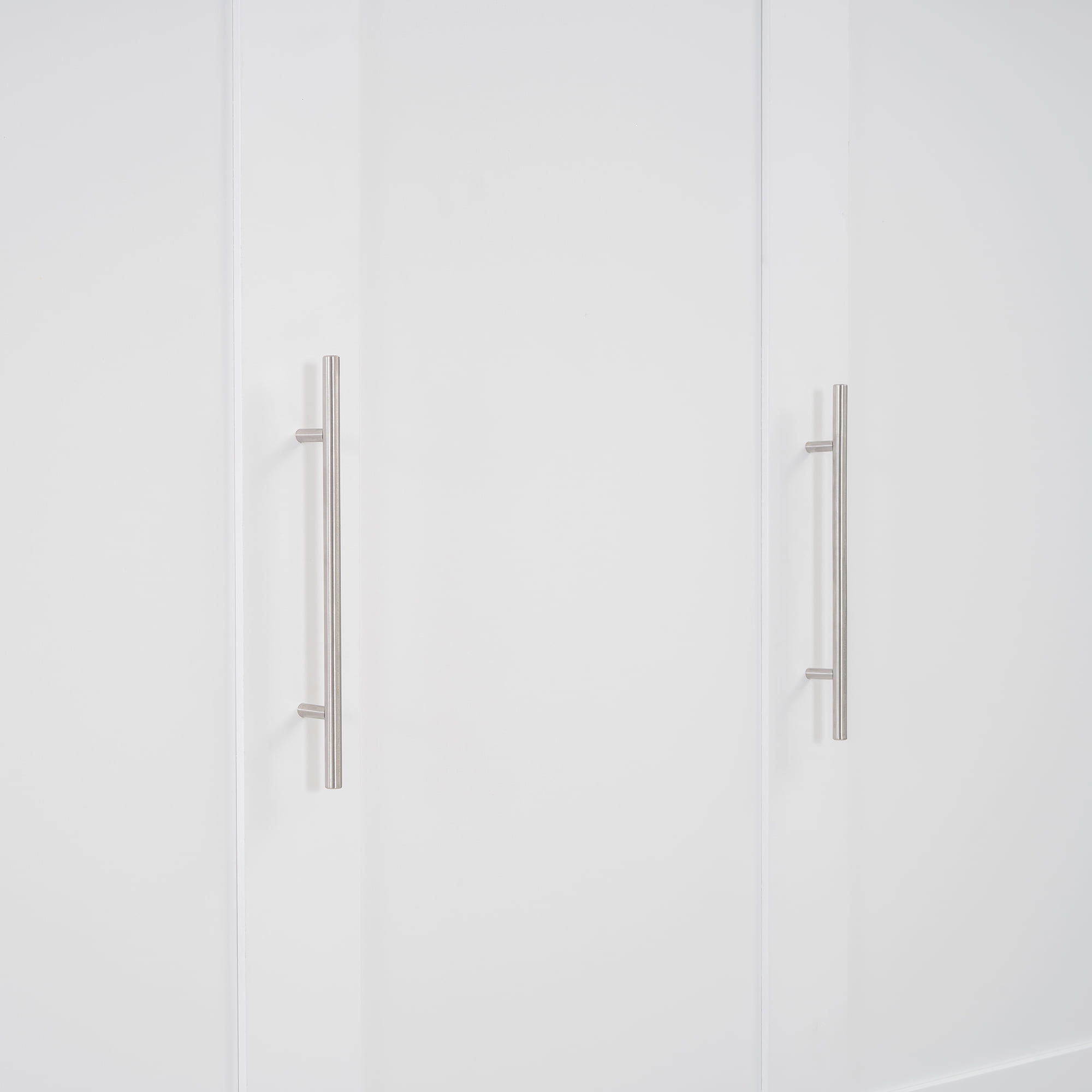 Noble House Full Murphy Wall Bed with Shelves & LED Lights,White