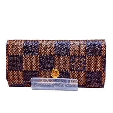 Pre-Owned Louis Vuitton Damier Ebene Multicle 4 N62631 Accessories Key Case Men's... (Good)