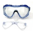 thumbnail image 2 of Leader xRx Adult Dive Mask w Rx Adapter Glass Lens Adult Regular Fit Blue Unisex, 2 of 9