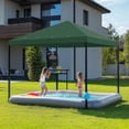 thumbnail image 2 of Yescom 117"x117" Gazebo Top Replacement for Smaller 10x10Ft 1-Tier Outdoor Patio Canopy Cover Party Yard Garden Red, 2 of 9