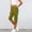 Army Green, variant on JUSLIO Capris for Women with Pockets, Solid Casual Workout Button Capris