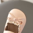 thumbnail image 6 of Viluyesy Girls Mary Jane Shoes Closed Toe Lace Bow Hook Loop Soft Sole Dress Shoes for Kids Pink Size 10 Toddler, 6 of 8