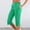 Green, variant on Business Casual Pants for Women Trendy Mid Waist Lightweight Joggers Leisure Loose Fit Solid Color Pants with Pockets Classic 7/8Th Pants