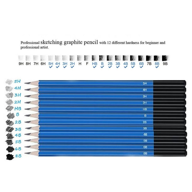 103 PCS Kit Dessin Professionnel, Kit Crayon Dessin Inclus Crayons