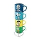 thumbnail image 1 of Taza de cómic Silver Buffalo Peanuts, paquete de 4, 300 ml, 1 of 5