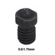 thumbnail image 5 of Moyic Cabezal extrusor roscado para impresora 3D Universal, filamento de repuesto, boquilla de latón, máquina de impresión, mejora de piezas de Kits de mantenimiento de impresoras 0.6/1.75 mm, 5 of 6