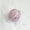 Beaded border ball × 2pcs, variant on Pink Pearl Christmas Ball Ornaments - 80mm (3") Shatterproof Plastic Hanging Balls for Holiday & Party Decor
