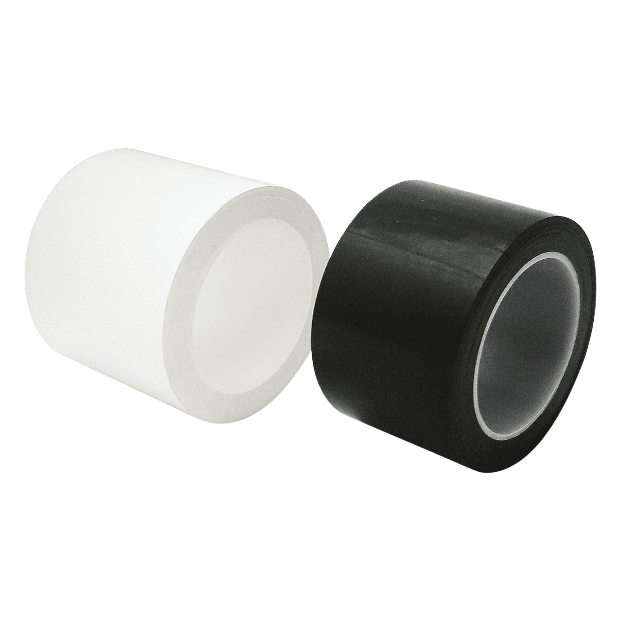 Patco 503A Colored Polyethylene Film Tape: 4 in x 36 yds. (White)