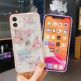 thumbnail image 6 of Cute Bling Glitter iPhone 11 Case, Clear Fashion Shiny Butterfly [Sparkle Stars Shockproof Drop Protection] Phone Case Cover Slim Thin Soft Silicone for iPhone 11 6.1-inch (Purple), 6 of 13