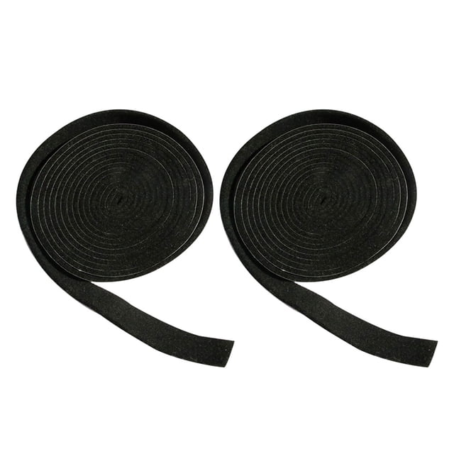 unbranded 2Ud Fieltro Autoadhesivo Negro Para Y Amortiguación En Muebles Y