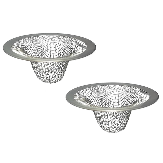 Colador para desagüe Seatery de acero inoxidable de 2,2" - 2 piezas