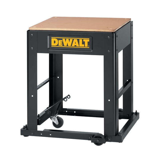 Soporte para cepilladora DEWALT DW7350 con base móvil integrada