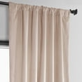 thumbnail image 5 of Half Price Drapes Light Pink Heritage Plush Velvet Room Darkening Curtains (1 Panel), 50W X 108L, 5 of 12