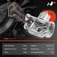 thumbnail image 2 of A-Premium Disc Brake Caliper Assembly with Bracket Replacement for Toyota Tundra Sequoia 2007-2015 Rear Side 2-PC, 2 of 9