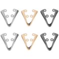 thumbnail image 1 of 3 Pairs Metal Shoes Pointed Protector High Heels Toe Cap Elegant High Heels Tip Cover, 1 of 3